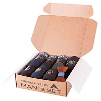 Комплект анатомических боксеров, носков и бабочки man’s classic gentleman set